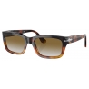 Persol - PO3301S - Brown Cut Light Brown Tortoise / Gradient Brown - Sunglasses - Persol Eyewear