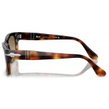 Persol - PO3301S - Brown Cut Light Brown Tortoise / Gradient Brown - Sunglasses - Persol Eyewear