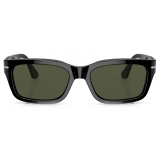 Persol - PO3301S - Nero / Verde - Occhiali da Sole - Persol Eyewear