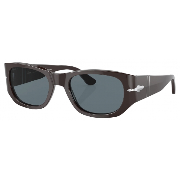 Persol - PO3307S - Marrone / Polarizzata Blu Scuro - Occhiali da Sole - Persol Eyewear