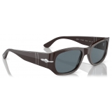 Persol - PO3307S - Marrone / Polarizzata Blu Scuro - Occhiali da Sole - Persol Eyewear