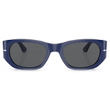 Persol - PO3307S - Blu / Grigio Scuro - Occhiali da Sole - Persol Eyewear