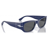 Persol - PO3307S - Blue / Dark Grey - Sunglasses - Persol Eyewear