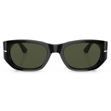 Persol - PO3307S - Nero / Verde - Occhiali da Sole - Persol Eyewear