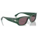 Persol - PO3307S - Verde / Viola Scuro Polarizzato - Occhiali da Sole - Persol Eyewear