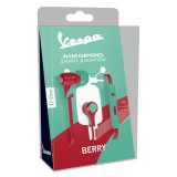 Tribe - Berry - Vespa - Earphones with Microphone and Multifunctional Command - Smartphone
