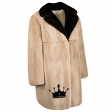 La Prima Luxury - Amuleto Palomino - Palomino Mink Fur -18 kt Gold - Fur Coat - Luxury Exclusive Collection