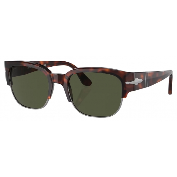 Persol - PO3319S - Tom - Havana / Green - Sunglasses - Persol Eyewear