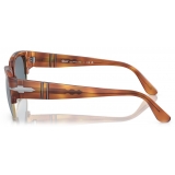 Persol - PO3319S - Tom - Terra di Siena / Light Blue - Sunglasses - Persol Eyewear