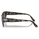 Persol - PO3319S - Tom - Brown Tortoise / Blue - Sunglasses - Persol Eyewear