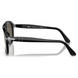 Persol - 649 - Exclusive - Black / Gold - Sunglasses - Persol Eyewear