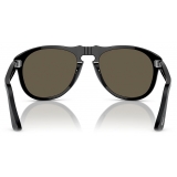 Persol - 649 - Exclusive - Black / Gold - Sunglasses - Persol Eyewear