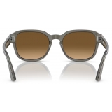 Persol - PO3305S - Grigio Talpa Trasparente / Marrone Polarizzate - Occhiali da Sole - Persol Eyewear