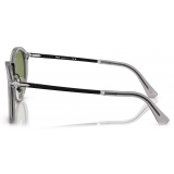 Persol - PO3309S - Transparent Grey / Green - Sunglasses - Persol Eyewear