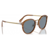 Persol - PO3309S - Striato Marrone / Azzurro - Occhiali da Sole - Persol Eyewear