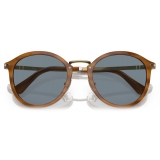 Persol - PO3309S - Striato Marrone / Azzurro - Occhiali da Sole - Persol Eyewear