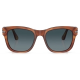 Persol - PO3313S - Terra di Siena / Light Blue Gradient Dark Polarized - Sunglasses - Persol Eyewear
