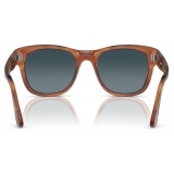 Persol - PO3313S - Terra di Siena / Azzurro Sfumato Scuro Polarizzata - Occhiali da Sole - Persol Eyewear