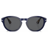 Persol - PO3304S - Blu Opale / Grigio Scuro - Occhiali da Sole - Persol Eyewear