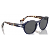 Persol - PO3304S - Opal Blue / Dark Grey - Sunglasses - Persol Eyewear