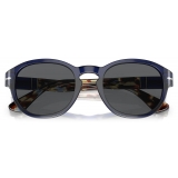 Persol - PO3304S - Opal Blue / Dark Grey - Sunglasses - Persol Eyewear