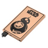 Tribe - BB-8 Gold - Star Wars - Episodio VII - Batteria Portatile USB - Power Bank - 4000 mAh - iPhone, iPad, Tablet, Smartphone