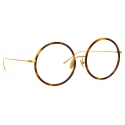 Linda Farrow - Occhiali da Vista Alesia A Round in Tartaruga - LF57AC2OPT - Linda Farrow Eyewear