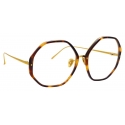 Linda Farrow - Alona Oversized Optical Glasses in Tortoiseshell - LFL901C11OPT - Linda Farrow Eyewear