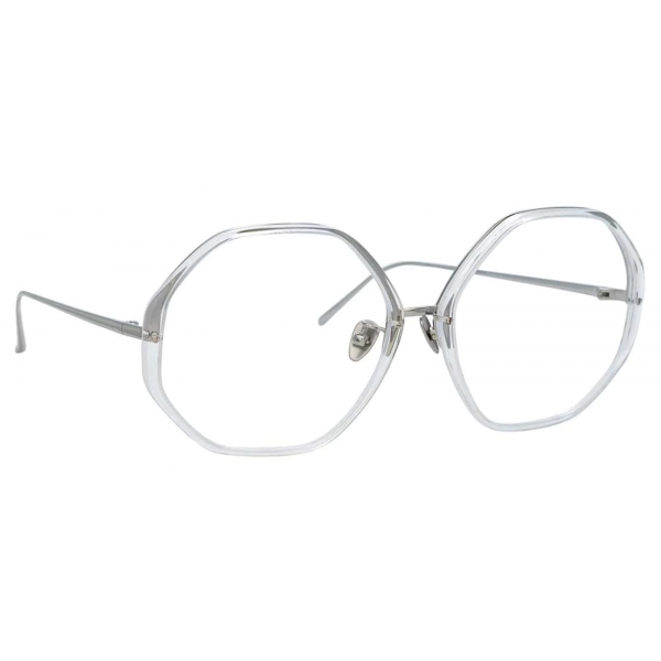 Linda Farrow - Occhiali da Vista Alona Oversized in Trasparente - LFL901C13OPT - Linda Farrow Eyewear