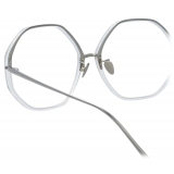 Linda Farrow - Alona Oversized Optical Glasses in Clear - LFL901C13OPT - Linda Farrow Eyewear