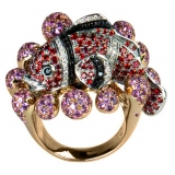 La Prima Luxury - Nemo’s Orange and Pink Sapphires - Jewelry - Luxury Exclusive Collection