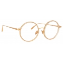 Linda Farrow - Bara Round Optical Glasses in Ash - LFL1243C5OPT - Linda Farrow Eyewear