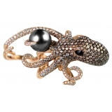 La Prima Luxury - The Smoked Diamond Octopus - Jewelry - Luxury Exclusive Collection