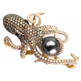 La Prima Luxury - The Smoked Diamond Octopus - Jewelry - Luxury Exclusive Collection