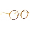 Linda Farrow - Occhiali da Vista Bara Round in Tartaruga - LFL1247C2OPT - Linda Farrow Eyewear