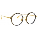 Linda Farrow - Occhiali da Vista Bara Round in Nero - LFL1243C5OPT - Linda Farrow Eyewear