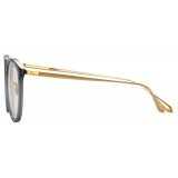 Linda Farrow - Calthorpe Oval Optical Glasses in Navy - LFL251C90OPT - Linda Farrow Eyewear