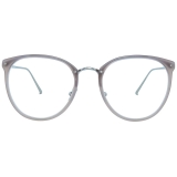 Linda Farrow - Calthorpe Oval Optical Glasses in Milky Grey - LFL251C57OPT - Linda Farrow Eyewear