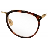 Linda Farrow - Calthorpe Oval Optical Glasses in Tortoiseshell - LFLC251C92OPT - Linda Farrow Eyewear