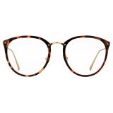 Linda Farrow - Calthorpe Oval Optical Glasses in Tortoiseshell - LFLC251C15OPT - Linda Farrow Eyewear