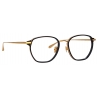 Linda Farrow - Occhiali da Vista Danilo Angular in Oro Giallo - LFL1246C1OPT - Linda Farrow Eyewear