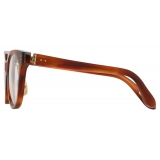 Linda Farrow - Delphine Cat Eye Optical Glasses in Horn - LFL1323C3OPT - Linda Farrow Eyewear