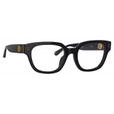 Linda Farrow - Occhiali da Vista Deni D-Frame in Nero - LFL1243C4OPT - Linda Farrow Eyewear