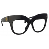 Linda Farrow - Occhiali da Vista Dunaway Oversized in Nero - LFLC1049C14OPT - Linda Farrow Eyewear
