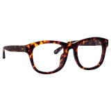 Linda Farrow - Edson D-Frame Optical Glasses in Tortoiseshell - LFL1385C2OPT - Linda Farrow Eyewear