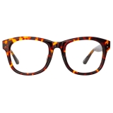 Linda Farrow - Edson D-Frame Optical Glasses in Tortoiseshell - LFL1385C2OPT - Linda Farrow Eyewear