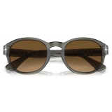 Persol - PO3304S - Grigio Talpa Trasparente / Marrone Polarizzate - Occhiali da Sole - Persol Eyewear