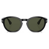 Persol - PO3304S - Black / Green - Sunglasses - Persol Eyewear