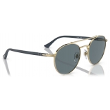 Persol - PO1011S - Oro / Polarizzata Blu Scuro - Occhiali da Sole - Persol Eyewear
