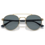 Persol - PO1011S - Gold / Dark Blue Polarized - Sunglasses - Persol Eyewear